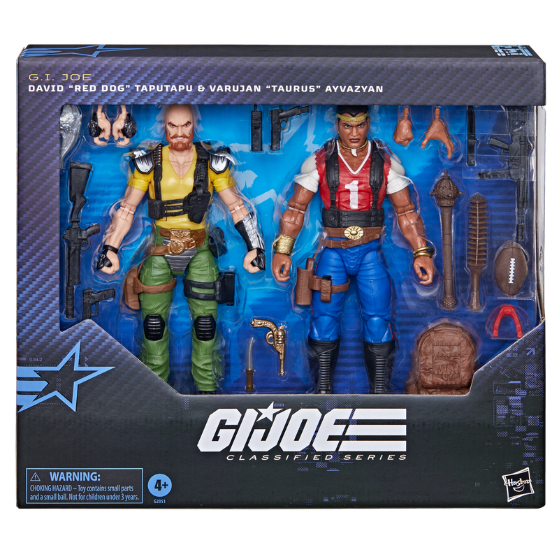 G.I. Joe Classified Series #193, David G.I. Joe Classified Series #193, David "Red Dog" Taputapu & Varujan "Taurus" Ayvazyan Action Figures
