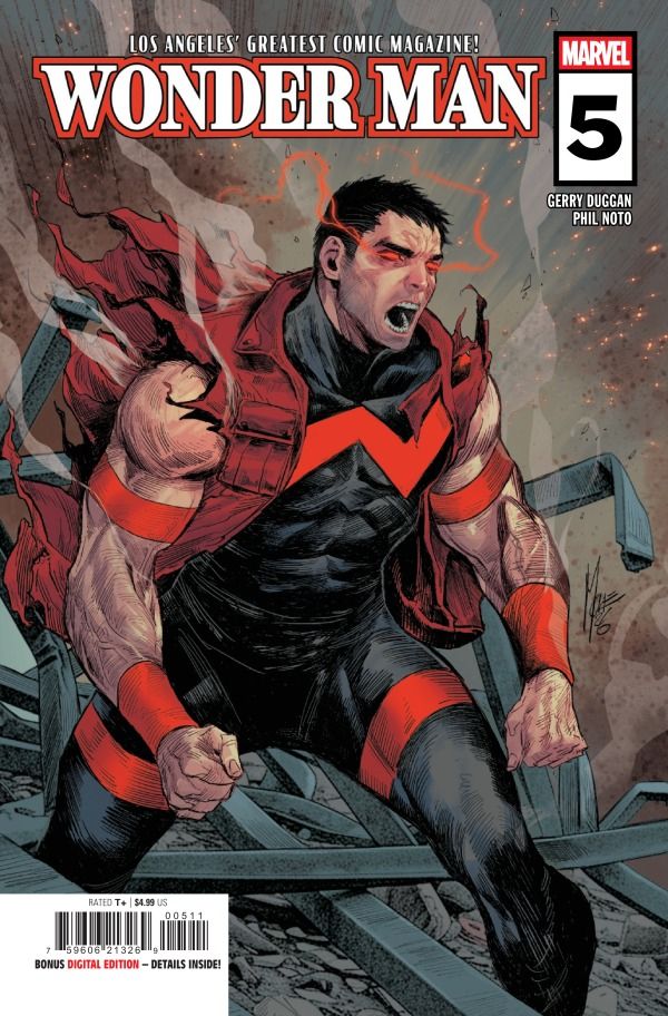 WONDER MAN #5 CVR A MARCO CHECCHETTO MARVEL COMICS (22nd July 2026) WONDER MAN #5 CVR A MARCO CHECCHETTO MARVEL COMICS (22nd July 2026)