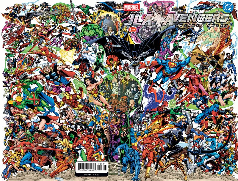 JLA AVENGERS #3 FACSIMILE CVR A GEORGE PEREZ COVER  MARVEL COMICS (22nd July 2026)