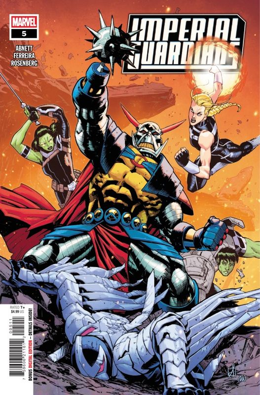 IMPERIAL GUARDIANS #5 CVR A SEAN IKAAKSE MARVEL COMICS (22nd July 2026)
