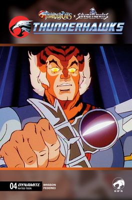 THUNDERHAWKS #4 CVR E ANIMATION ART VAR DYNAMITE COMICS (22nd July 2026)