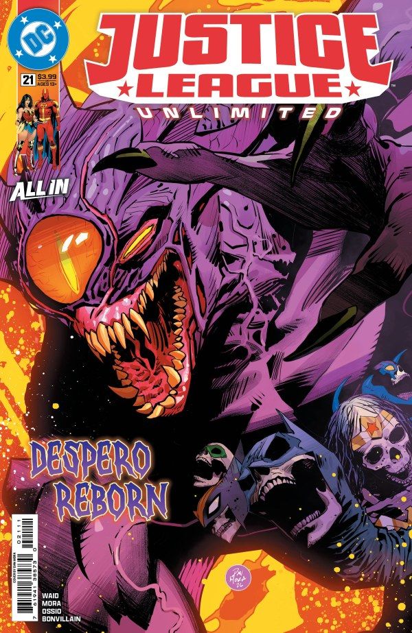 JUSTICE LEAGUE UNLIMITED #21 CVR A DAN MORA DC COMICS (22nd July 2026) JUSTICE LEAGUE UNLIMITED #21 CVR A DAN MORA DC COMICS (22nd July 2026)