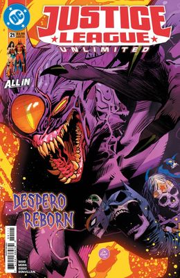 JUSTICE LEAGUE UNLIMITED #21 CVR A DAN MORA DC COMICS (22nd July 2026) JUSTICE LEAGUE UNLIMITED #21 CVR A DAN MORA DC COMICS (22nd July 2026)