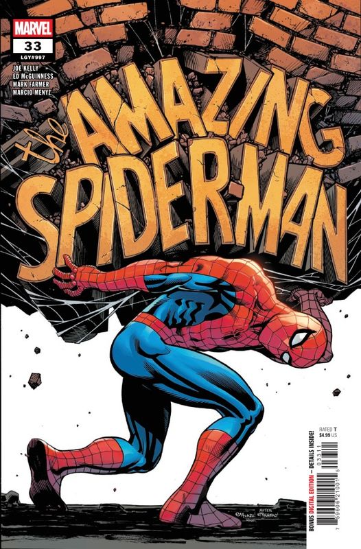 AMAZING SPIDER-MAN #33 CVR A ED MCGUINNESS MARVEL COMICS (22nd July 2026)