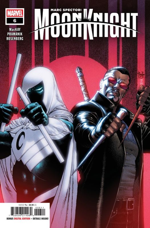 MARC SPECTOR MOON KNIGHT #6 CVR A PAULO SIQUEIRA MARVEL COMICS (22nd July 2026)