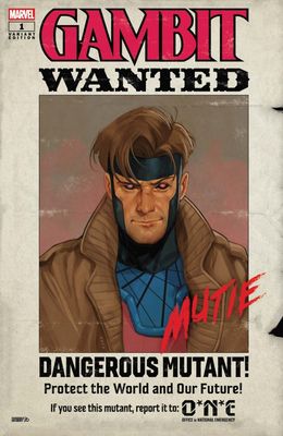 GAMBIT WANTED #1 CVR F PHIL NOTO WANTED VAR B MARVEL COMICS (22nd July 2026) GAMBIT WANTED #1 CVR F PHIL NOTO WANTED VAR B MARVEL COMICS (22nd July 2026)