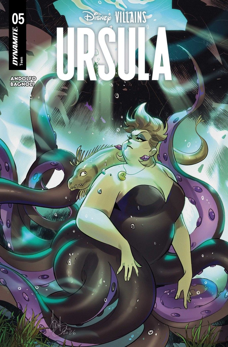 DISNEY VILLAINS URSULA #5 CVR A MIRKA ANDOLFO VAR DYNAMITE COMICS (22nd July 2026) DISNEY VILLAINS URSULA #5 CVR A MIRKA ANDOLFO VAR DYNAMITE COMICS (22nd July 2026)