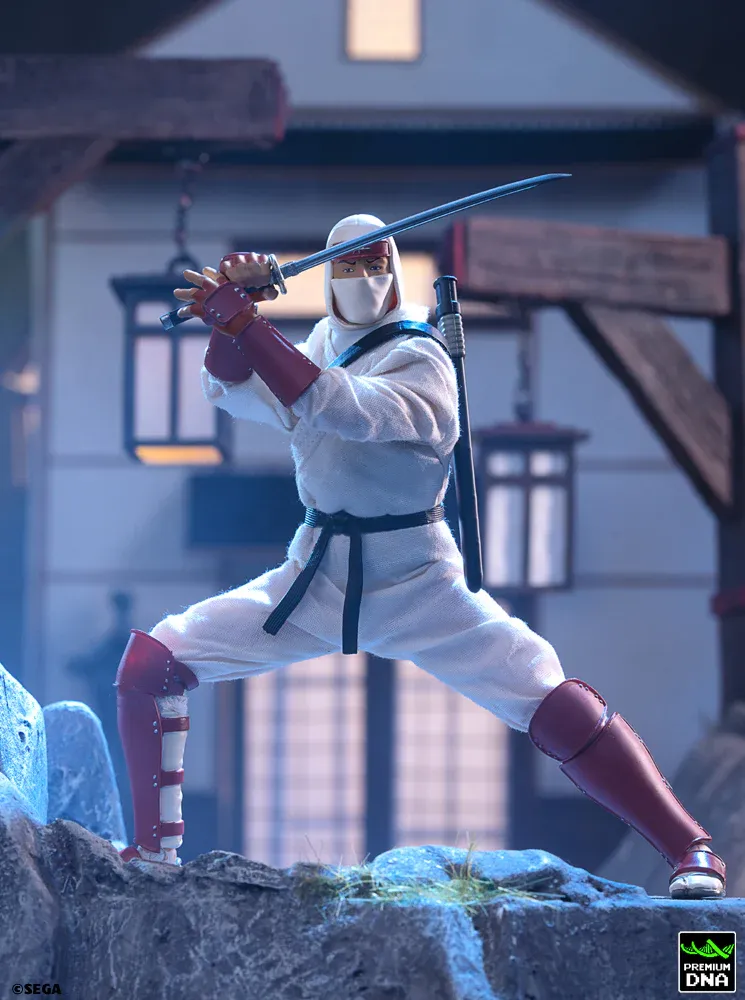 **PRE ORDER** PREMIUM DNA 1/12 Scale Revenge of Shinobi - Joe Musashi Immaculate Collection Action Figure