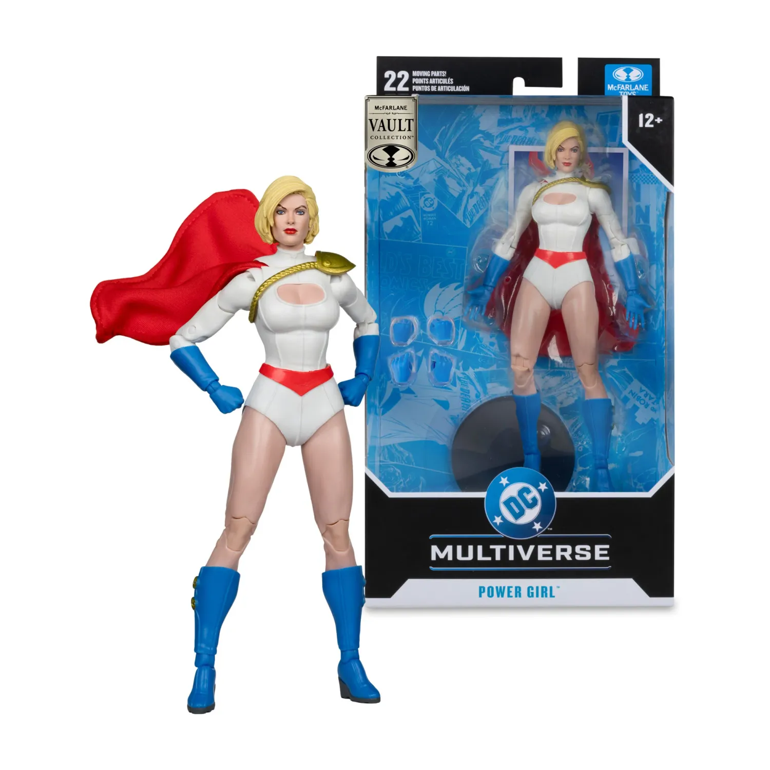 ***PRE ORDER*** MCFARLANE TOYS VAULT COLLECTION wave 3 - 7 ***PRE ORDER*** MCFARLANE TOYS VAULT COLLECTION wave 3 - 7" Power Girl (DC Multiverse) Action Figure