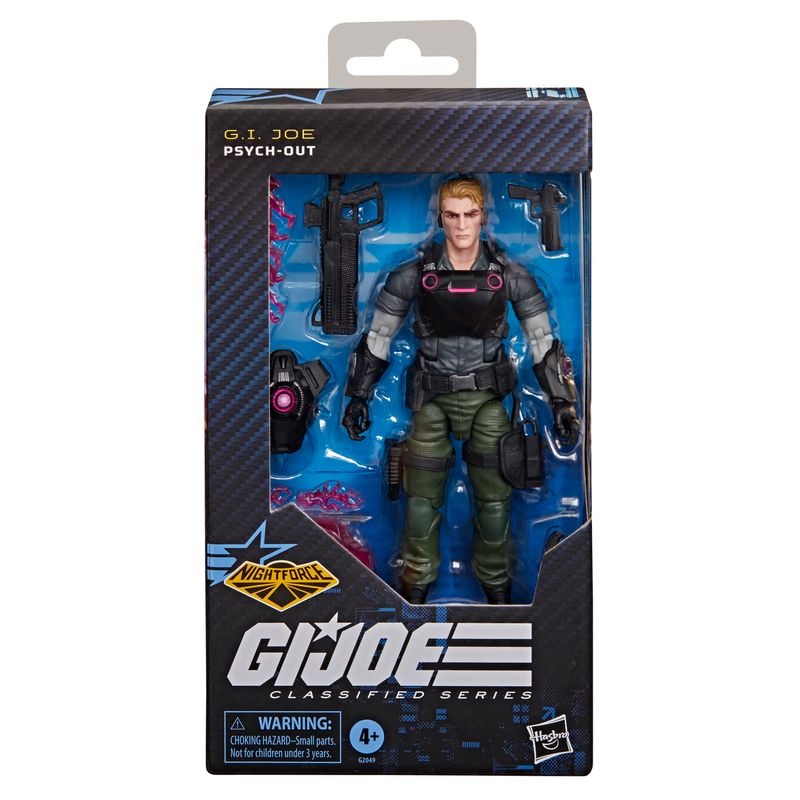 ***PRE ORDER*** G.I. Joe Classified Series #215 Night Force Psych-Out Action Figure