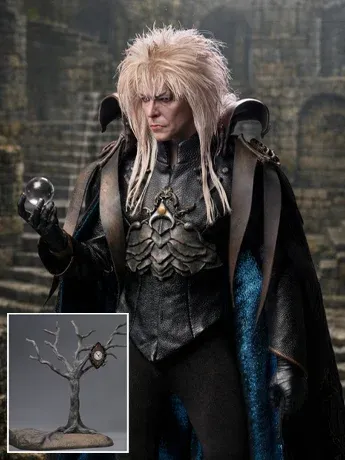 ***PRE ORDER*** Infinite S&C Labyrinth 40th Anniversary 1/6 - 13th Hour Gold edition Jareth the Goblin King action figure