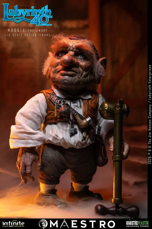 ***PRE ORDER*** Infinite S&C Labyrinth 40th Anniversary 1/6 - Hoggle the Dwarf action figure