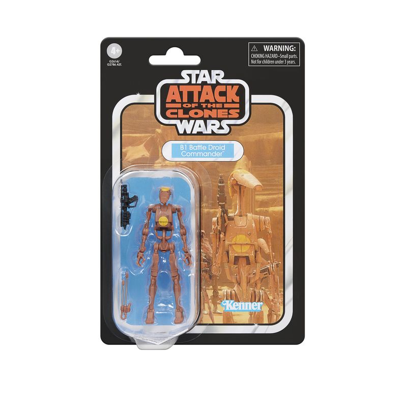 ***PRE ORDER*** Star Wars The Vintage Collection - Star Wars: Attack of the Clones B1 Battle Droid Commander Action Figure