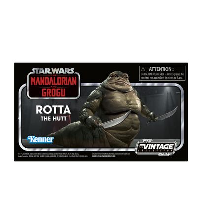 ***PRE ORDER*** Star Wars The Vintage Collection - Star Wars: The Mandalorian and Grogu Deluxe Rotta the Hutt Action Figure ***PRE ORDER*** Star Wars The Vintage Collection - Star Wars: The Mandalorian and Grogu Deluxe Rotta the Hutt Action Figure