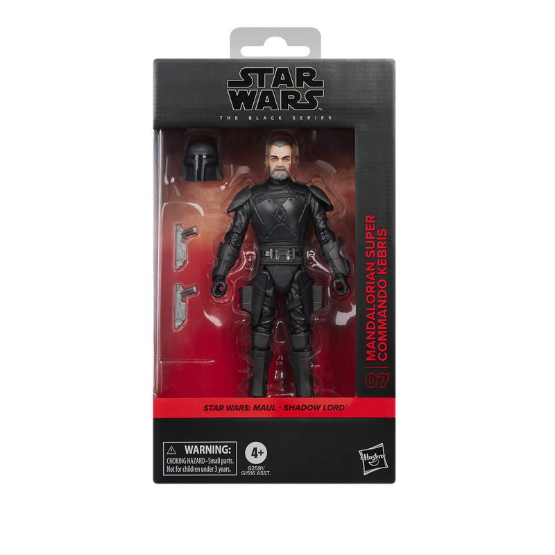 ***PRE ORDER*** Star Wars The Black Series 6 ***PRE ORDER*** Star Wars The Black Series 6" Star Wars: Maul – Shadow Lord Mandalorian Super Commando Kebris Action Figure