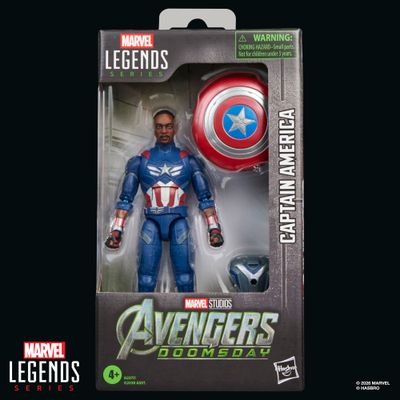 ***PRE ORDER*** Marvel Legends Series 6 ***PRE ORDER*** Marvel Legends Series 6" Marvel Studios' Avengers: Doomsday Movie Captain America Action Figure