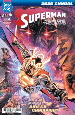 SUPERMAN ANNUAL YEAR ONE THOUSAND #1 CVR A EDDY BARROWS DC COMICS (29th July 2026)