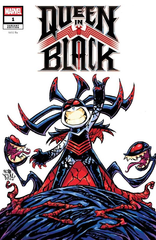 QUEEN IN BLACK #1 CVR E SKOTTIE YOUNG VAR MARVEL COMICS (29th July 2026)