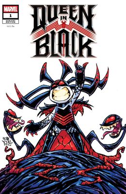 QUEEN IN BLACK #1 CVR E SKOTTIE YOUNG VAR MARVEL COMICS (29th July 2026) QUEEN IN BLACK #1 CVR E SKOTTIE YOUNG VAR MARVEL COMICS (29th July 2026)