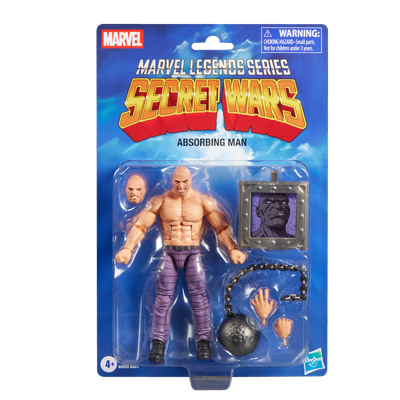 Marvel Legends Series Secret Wars Absorbing Man Action Figure Marvel Legends Series Secret Wars Absorbing Man Action Figure
