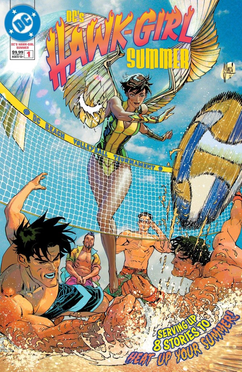 DCS HAWK-GIRL SUMMER #1 CVR A GUILLEM MARCH DC COMICS (29th July 2026) DCS HAWK-GIRL SUMMER #1 CVR A GUILLEM MARCH DC COMICS (29th July 2026)