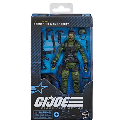 G.I. Joe Classified Series 6 G.I. Joe Classified Series 6" Brent “Hit & Run” Scott #188 Action Figure
