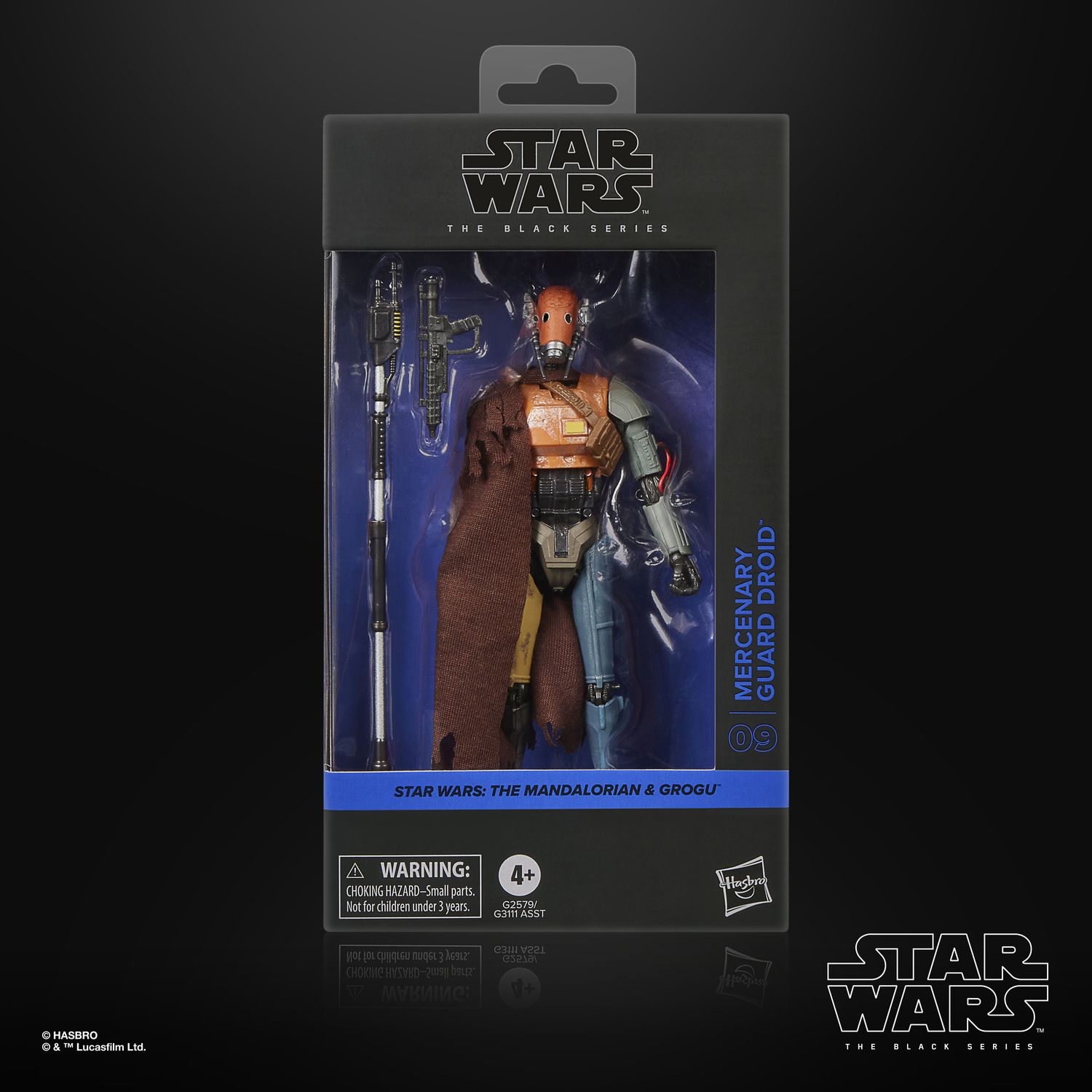 Star Wars The Black Series 6 Star Wars The Black Series 6" - Star Wars: The Mandalorian & Grogu- Mercenary Guard Droid Action Figure