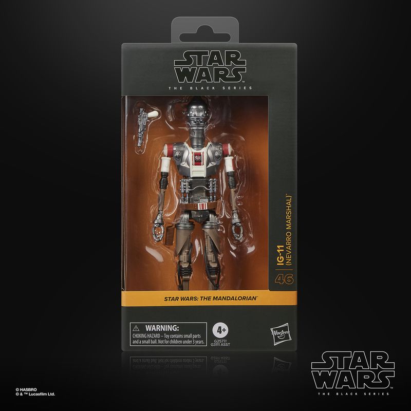 Star Wars The Black Series 6 Star Wars The Black Series 6" - Star Wars: The Mandalorian - IG-11 (Nevarro Marshal) Action Figure