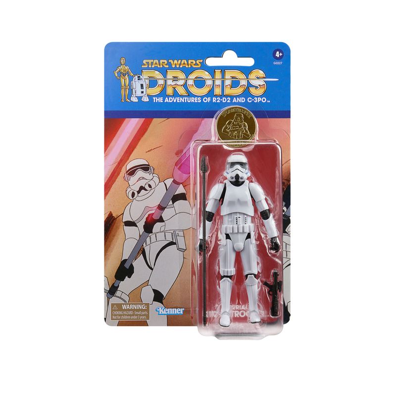 Star Wars The Black Series 6 Star Wars The Black Series 6" -Star Wars: Droids Premium Collectible - Imperial Stormtrooper Action Figure