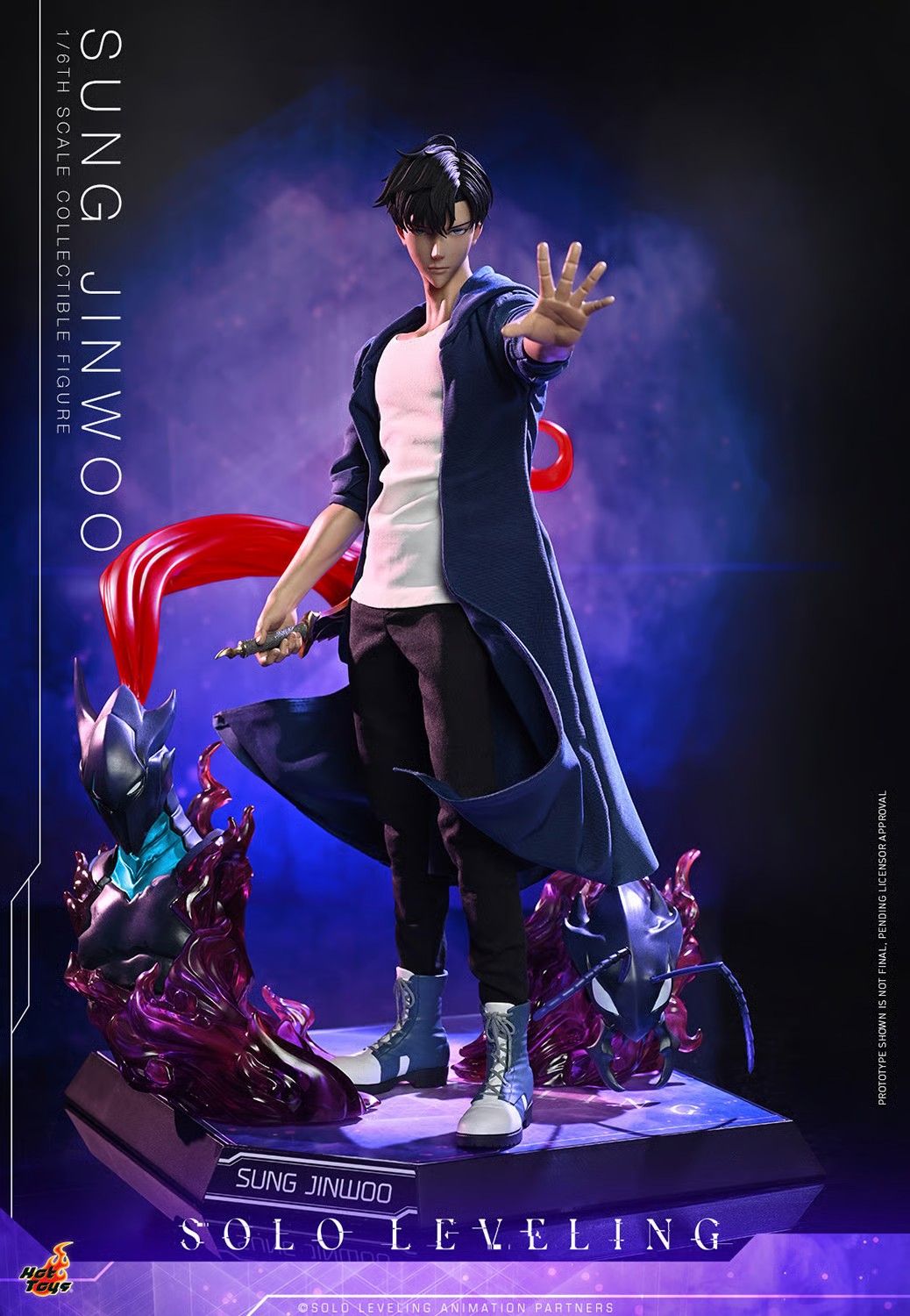 ***PRE ORDER*** Hot Toys 1/6 Solo Leveling - Sung Jinwoo Collectible Figure ***PRE ORDER*** Hot Toys 1/6 Solo Leveling - Sung Jinwoo Collectible Figure