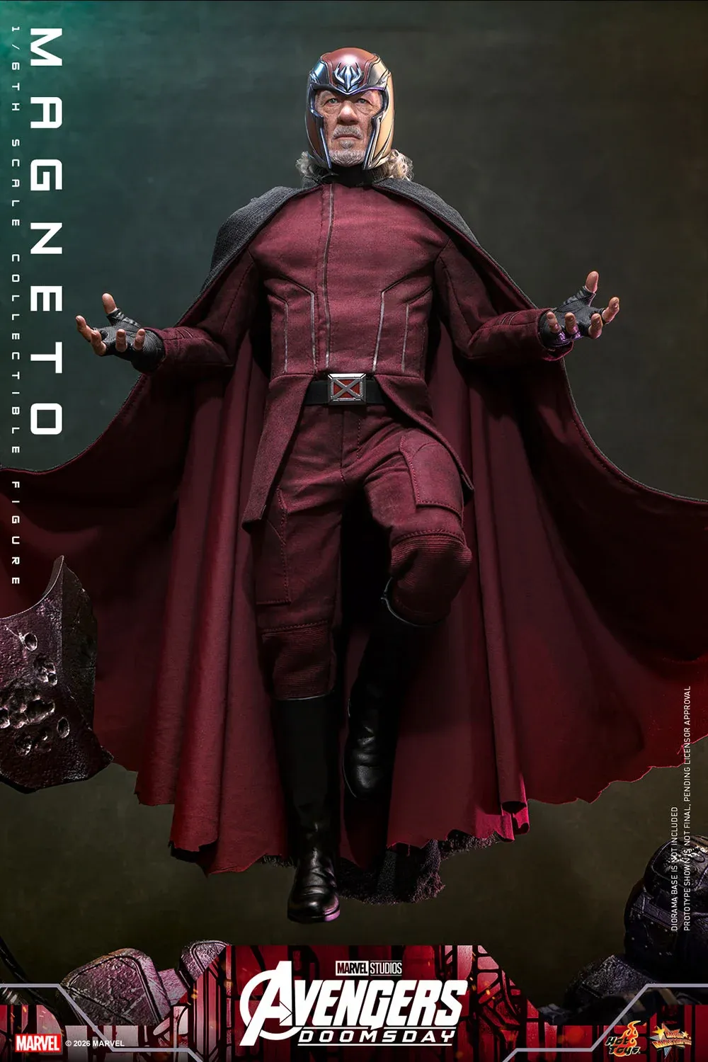***PRE ORDER*** Hot Toys 1/6th Scale Avengers: Doomsday Magneto Collectible Figure ***PRE ORDER*** Hot Toys 1/6th Scale Avengers: Doomsday Magneto Collectible Figure