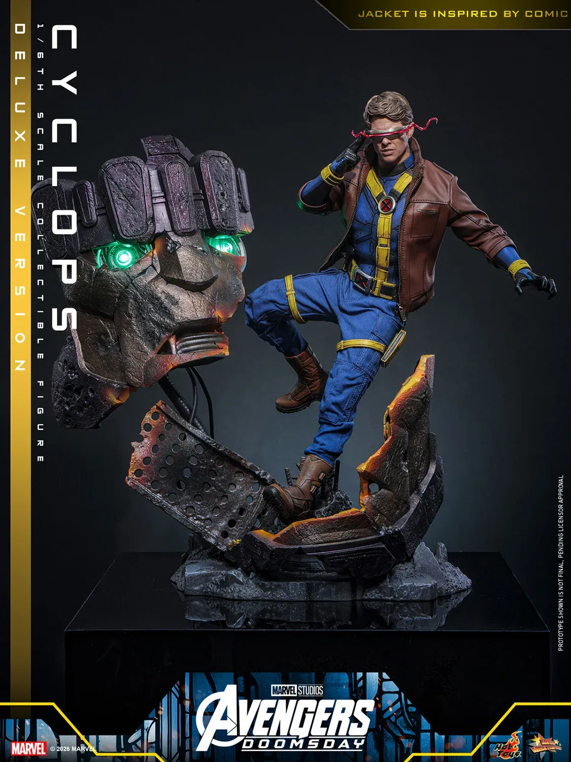 ***PRE ORDER*** Hot Toys 1/6th Scale Avengers: Doomsday Cyclops Deluxe Version Collectible Figure ***PRE ORDER*** Hot Toys 1/6th Scale Avengers: Doomsday Cyclops Deluxe Version Collectible Figure