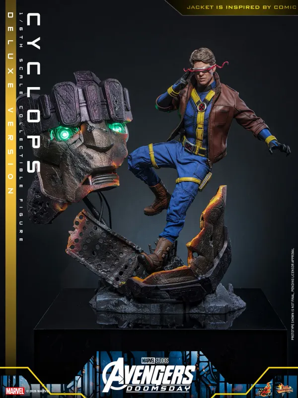 ***PRE ORDER*** Hot Toys 1/6th Scale Avengers: Doomsday Cyclops Deluxe Version Collectible Figure ***PRE ORDER*** Hot Toys 1/6th Scale Avengers: Doomsday Cyclops Deluxe Version Collectible Figure