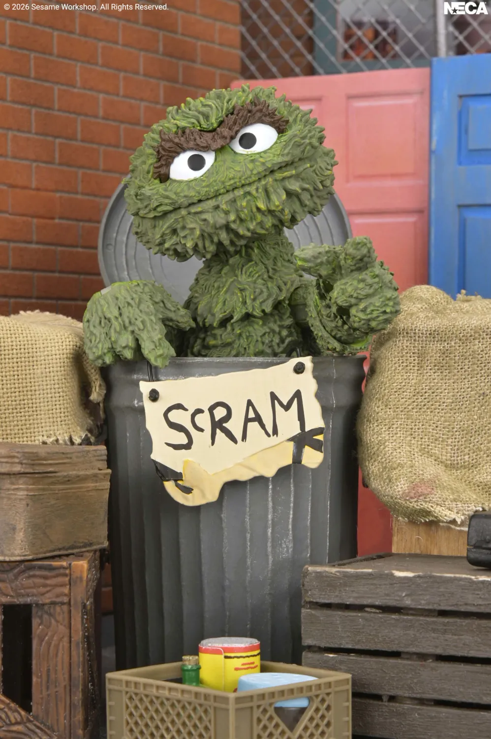 ***PRE-ORDER*** NECA Sesame Street - 7 ***PRE-ORDER*** NECA Sesame Street - 7" Scale Ultimate Oscar the Grouch Action Figure