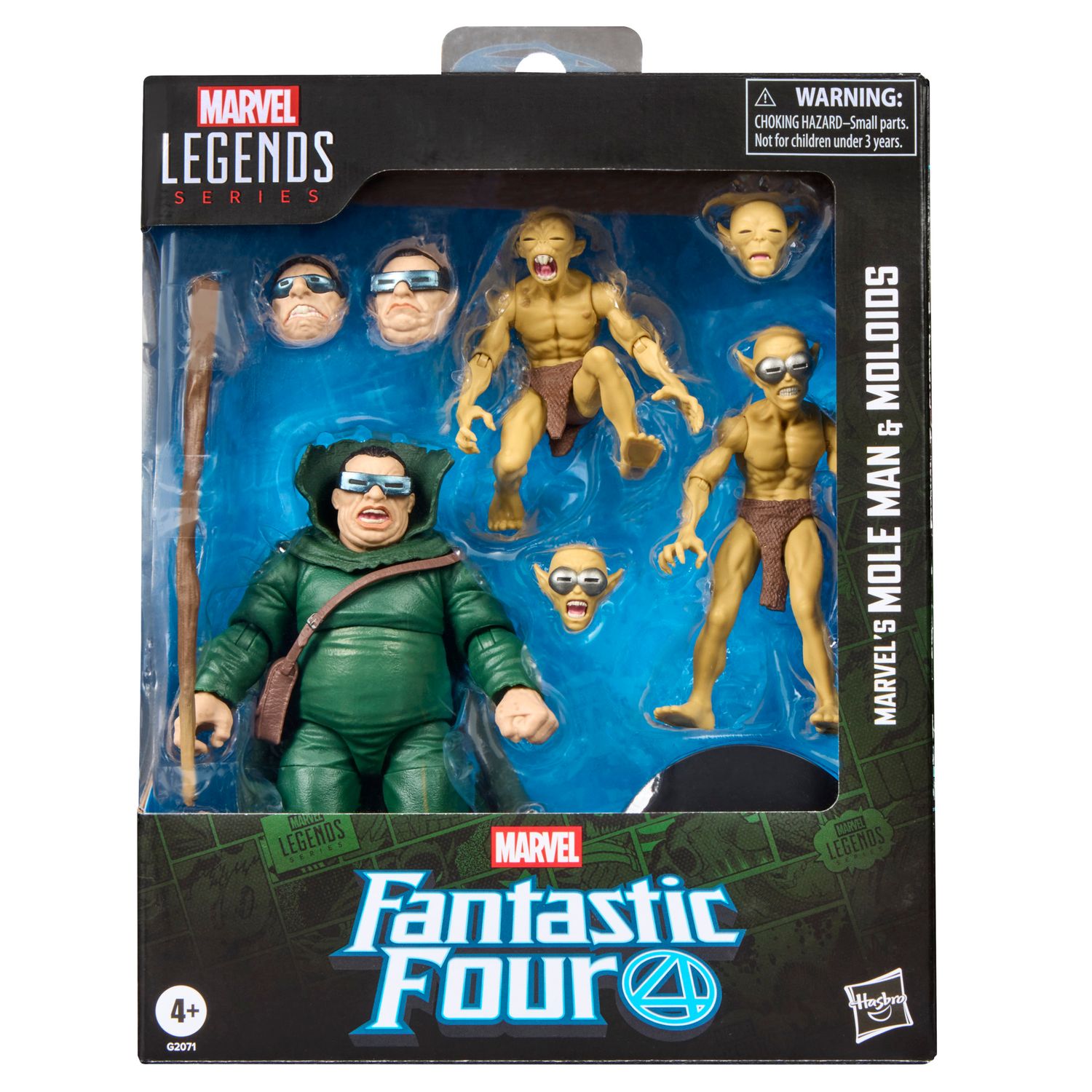 ***PRE ORDER*** Marvel Legends Series 6" Fantastic Four Comics Marvel's Mole Man & Moloids Action Figure Multi-Pack
