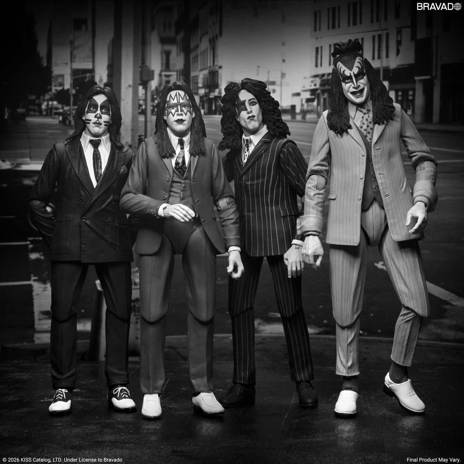 ***PRE ORDER*** NECA 7 ***PRE ORDER*** NECA 7" KISS Dressed to Kill Action Figure 4 Pack