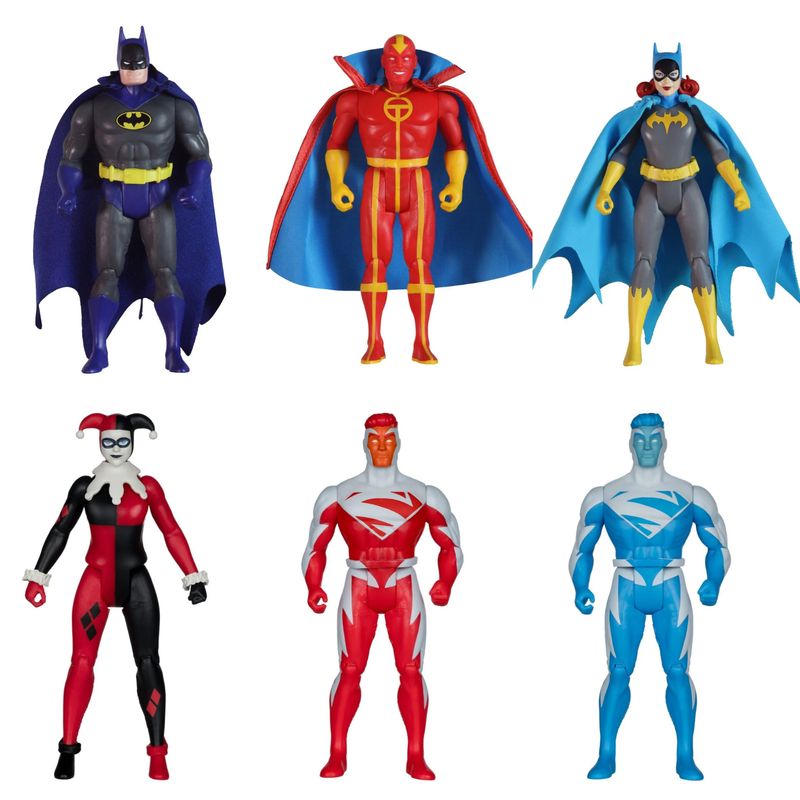 ***PRE-ORDER*** DC SUPER POWERS 4 1/2 ***PRE-ORDER*** DC SUPER POWERS 4 1/2" WAVE 15 SET OF 6 ACTION FIGURES