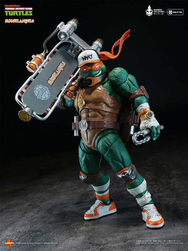 ***PRE ORDER*** HEATBOYS Teenage Mutant Ninja Turtles Michelangelo (Deluxe Ver. + Bonus ) Action Figure ***PRE ORDER*** HEATBOYS Teenage Mutant Ninja Turtles Michelangelo (Deluxe Ver. + Bonus ) Action Figure