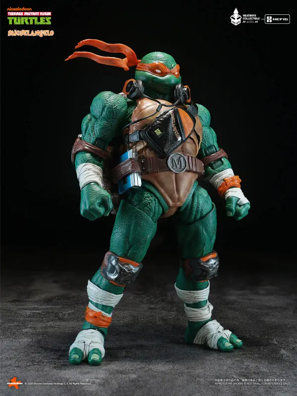 ***PRE ORDER*** HEATBOYS Teenage Mutant Ninja Turtles Michelangelo (Standard Ver.) Action Figure ***PRE ORDER*** HEATBOYS Teenage Mutant Ninja Turtles Michelangelo (Standard Ver.) Action Figure