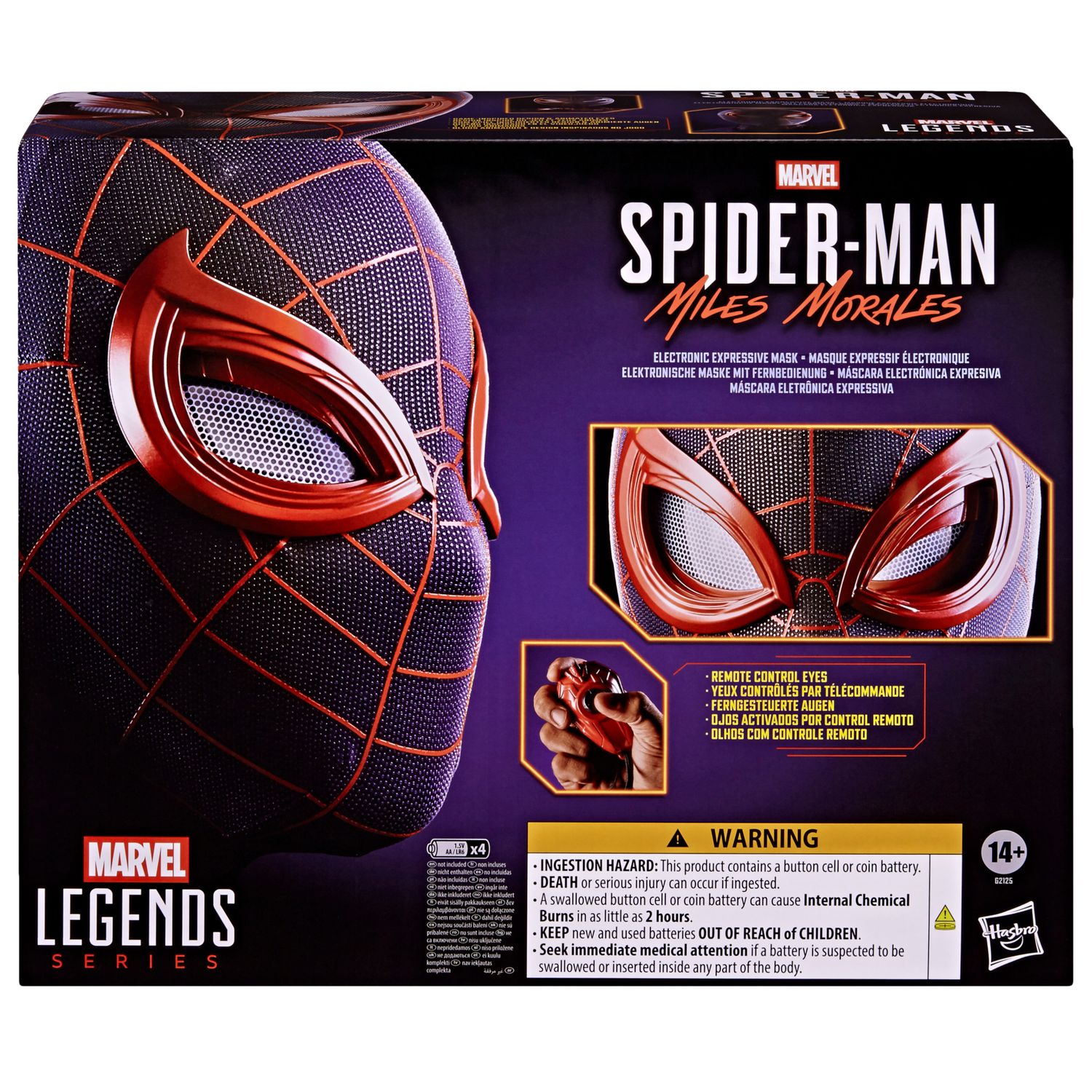 **PRE ORDER** Marvel Legends Spider-Man: Miles Morales Electronic Expressive Helmet / Mask (Role Play/ Gear) **PRE ORDER** Marvel Legends Spider-Man: Miles Morales Electronic Expressive Helmet / Mask (Role Play/ Gear)