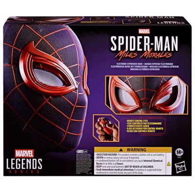 **PRE ORDER** Marvel Legends Spider-Man: Miles Morales Electronic Expressive Helmet / Mask (Role Play/ Gear) **PRE ORDER** Marvel Legends Spider-Man: Miles Morales Electronic Expressive Helmet / Mask (Role Play/ Gear)