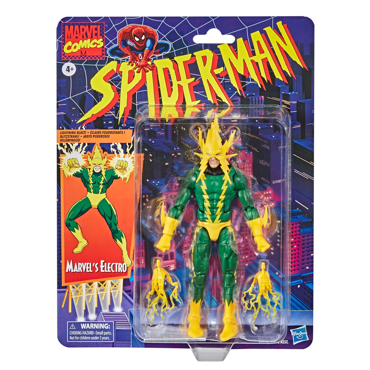 Marvel Legends 6 Marvel Legends 6" Spider-Man Vintage Wave 1 Electro