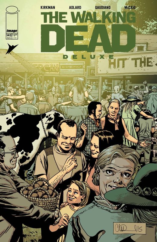WALKING DEAD DELUXE #142 CVR B CHARLIE ADLARD VAR IMAGE COMICS (5th August 2026) WALKING DEAD DELUXE #142 CVR B CHARLIE ADLARD VAR IMAGE COMICS (5th August 2026)