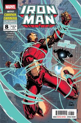 IRON MAN #8 CVR A RYAN STEGMAN MARVEL COMICS (5th August 2026) IRON MAN #8 CVR A RYAN STEGMAN MARVEL COMICS (5th August 2026)