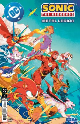 DC X SONIC THE HEDGEHOG METAL LEGION #4 CVR A COLLAR DC COMICS (5th August 2026) DC X SONIC THE HEDGEHOG METAL LEGION #4 CVR A COLLAR DC COMICS (5th August 2026)