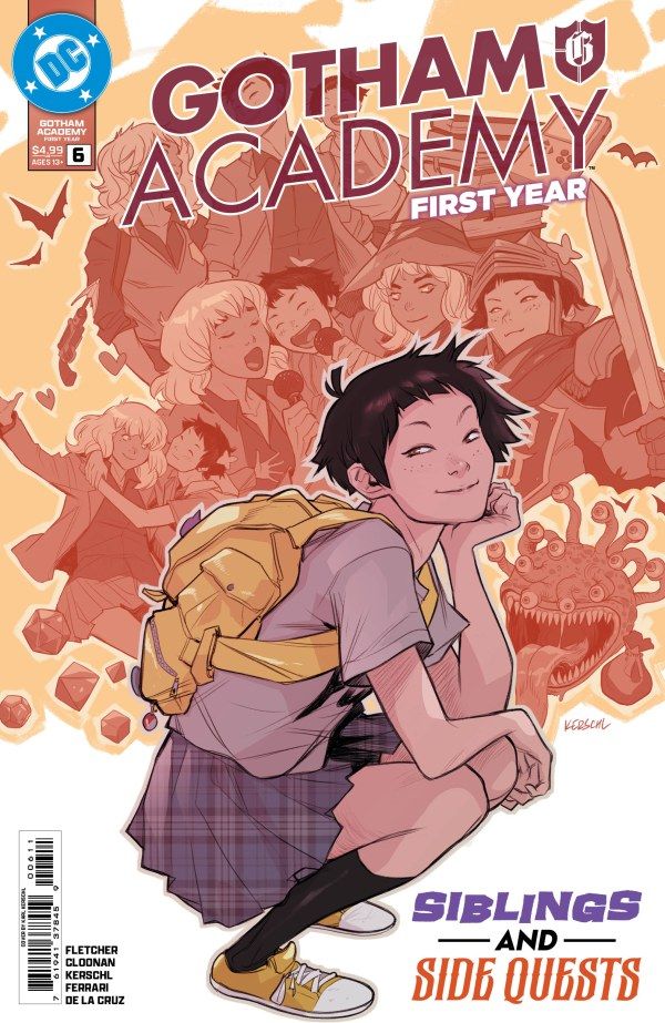 GOTHAM ACADEMY FIRST YEAR #6 CVR A KARL KERSCHL DC COMICS (5th August 2026) GOTHAM ACADEMY FIRST YEAR #6 CVR A KARL KERSCHL DC COMICS (5th August 2026)