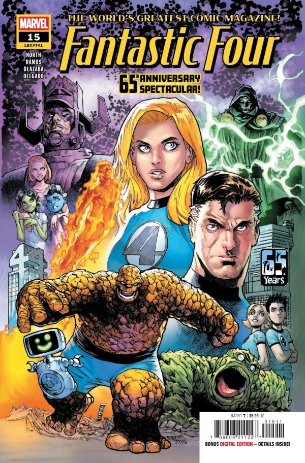 FANTASTIC FOUR #15 CVR A HUMBERTO RAMOS MARVEL COMICS (5th August 2026)