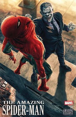 AMAZING SPIDER-MAN #34 CVR B LEE BERMEJO AMAZING VISIONS VAR MARVEL COMICS (5th August 2026) AMAZING SPIDER-MAN #34 CVR B LEE BERMEJO AMAZING VISIONS VAR MARVEL COMICS (5th August 2026)
