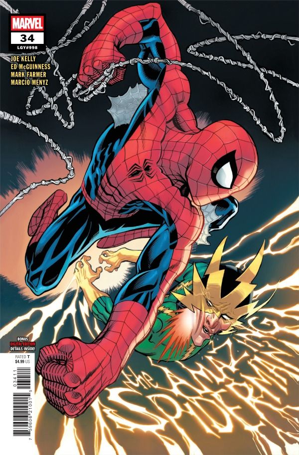 AMAZING SPIDER-MAN #34 CVR A ED MCGUINNESS MARVEL COMICS (5th August 2026) AMAZING SPIDER-MAN #34 CVR A ED MCGUINNESS MARVEL COMICS (5th August 2026)