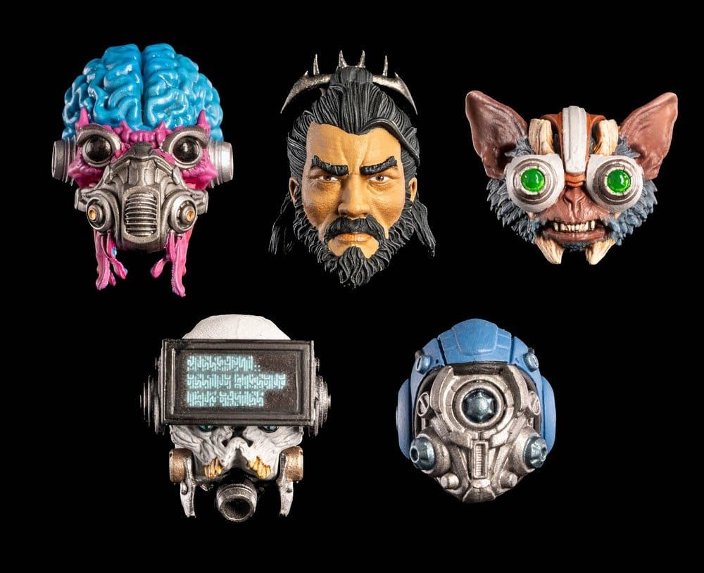 ***PRE ORDER*** Cosmic Legions Accessory Set of 5 Heads Pack ***PRE ORDER*** Cosmic Legions Accessory Set of 5 Heads Pack